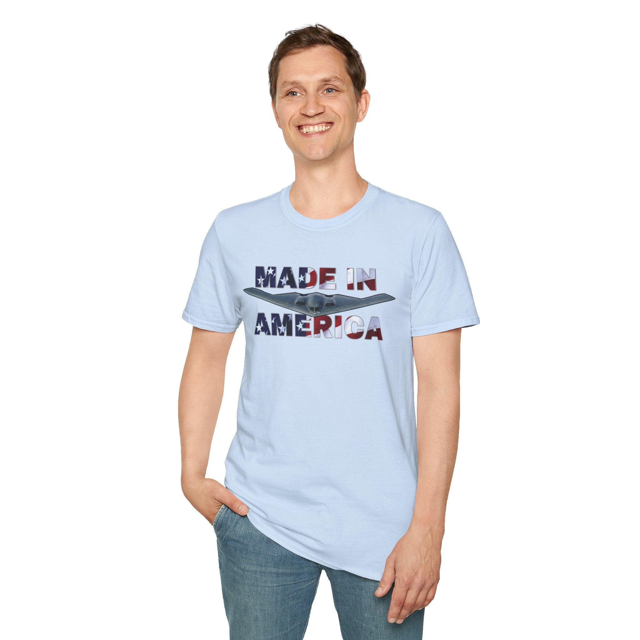 "Made In America" B2 Bomber America 250 Graphic Tee