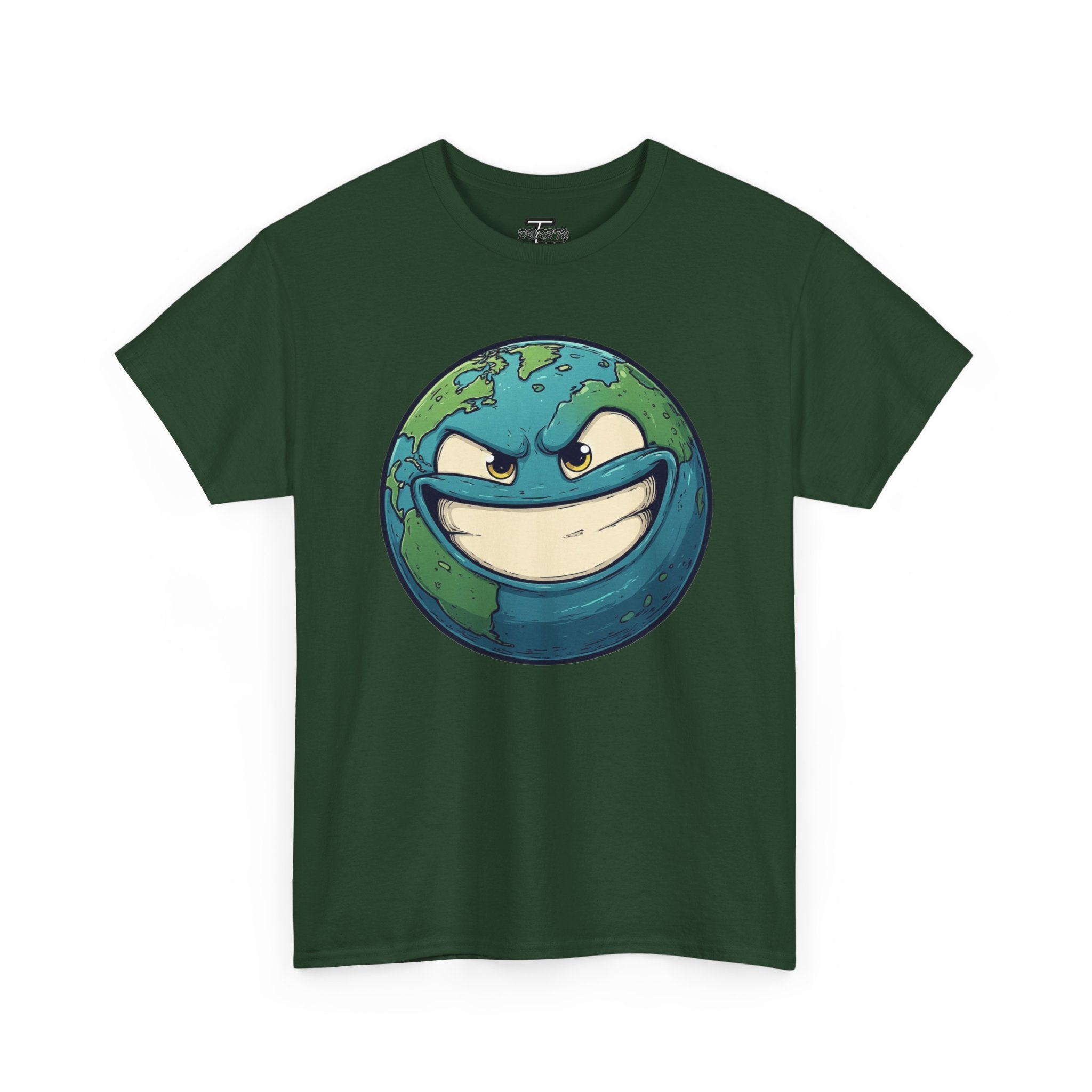 "Smirking Earth" Graphic Tee
