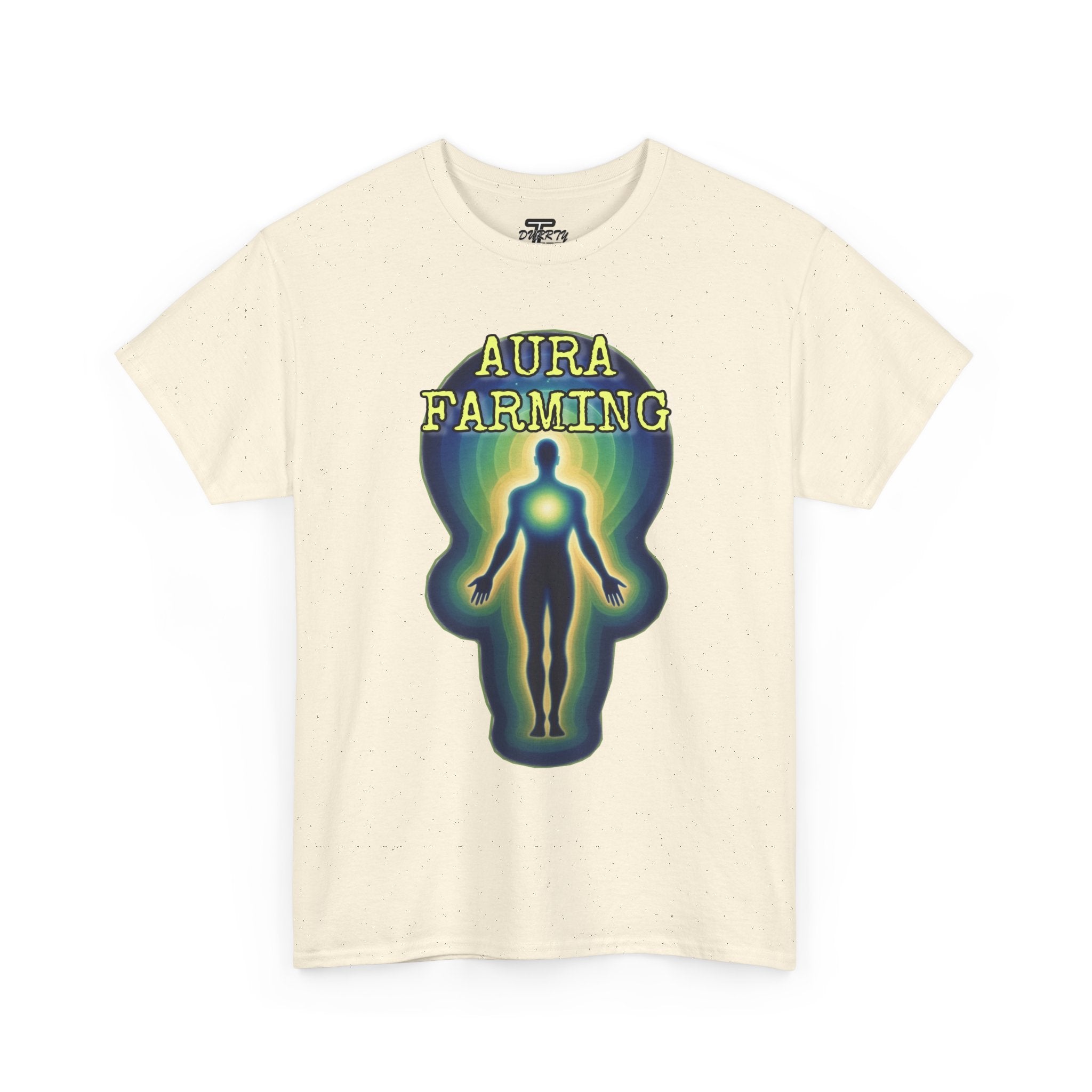 "Aura Farming" — Spiritual Energy Graphic Tee