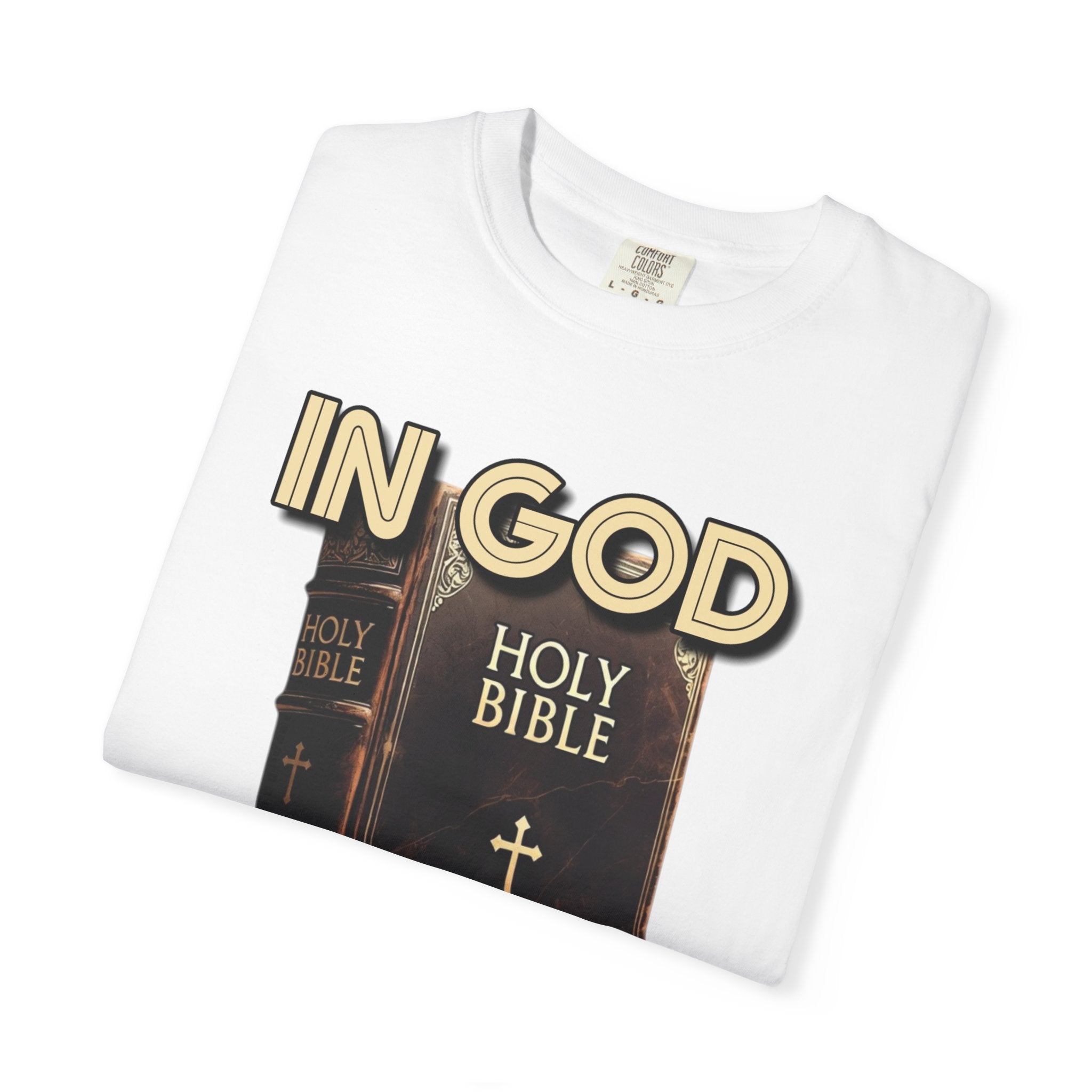 "In God We Trust" Faith Graphic Tee