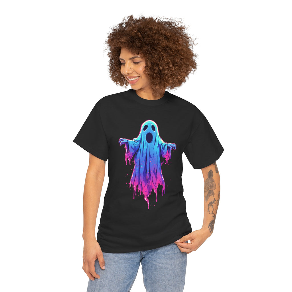 "Ghost Drip" Neon Ghost Graphic Tee