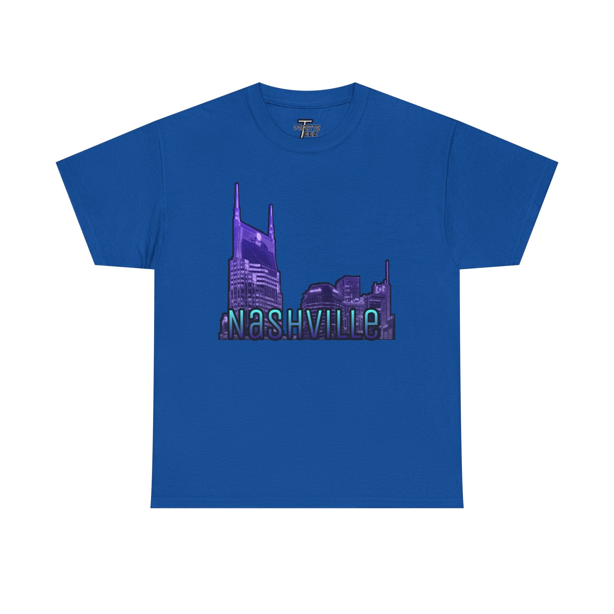 "Nashville Skyline" - Nashville Tennessee Graphic Tee
