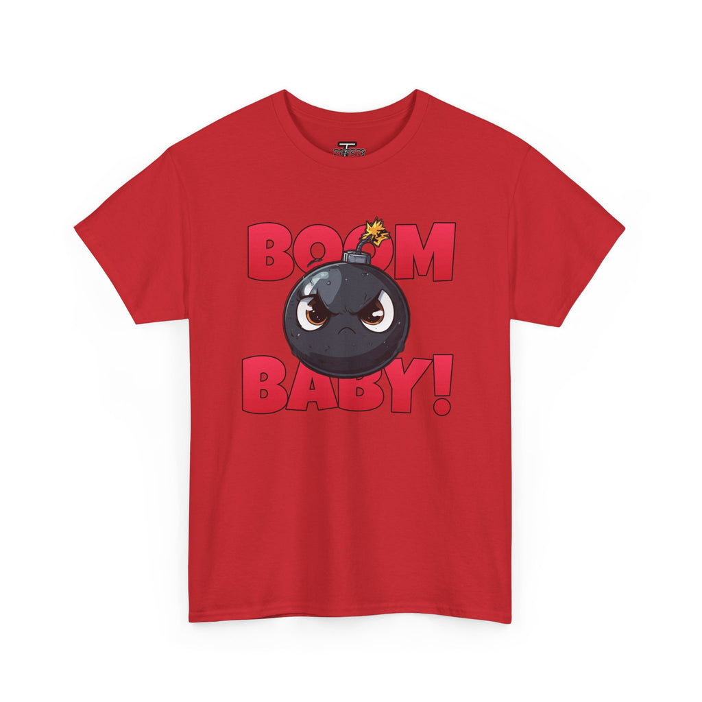 "Boom Baby!" Retro Cartoon Bomb Graphic Tee