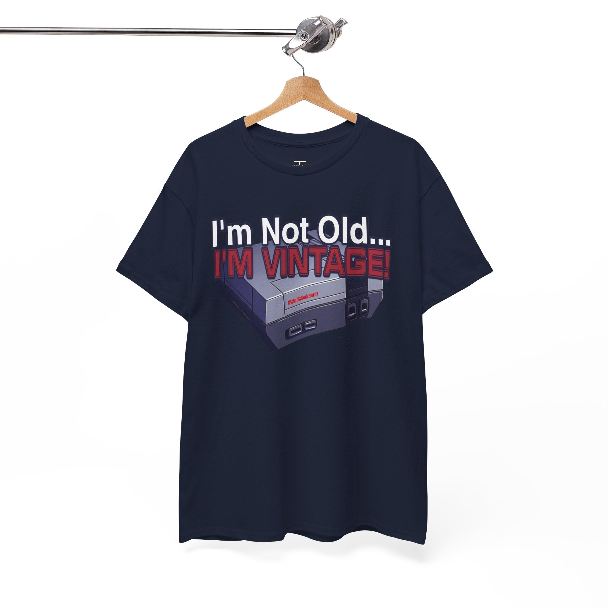 "I'm Not Old... I'm Vintage" Retro Gaming T-Shirt