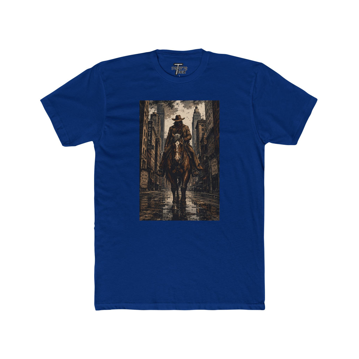 "Urban Cowboy" (No Words) Vintage Western Cowboy City Graphic Tee