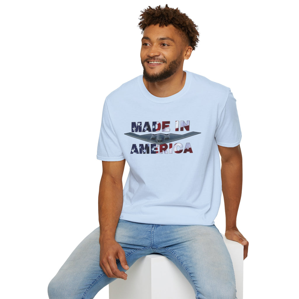 "Made In America" B2 Bomber America 250 Graphic Tee