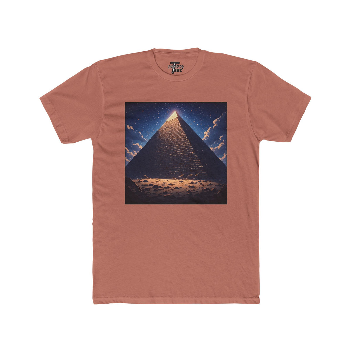 "Beautiful History" Pyramid At Night Graphic Tee