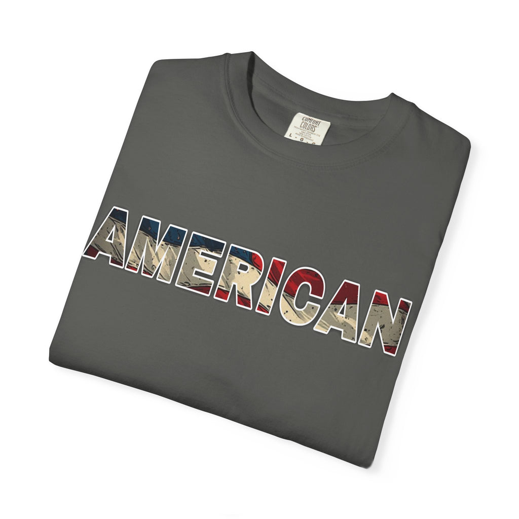 'AMERICAN' Patriotic Graphic Tee