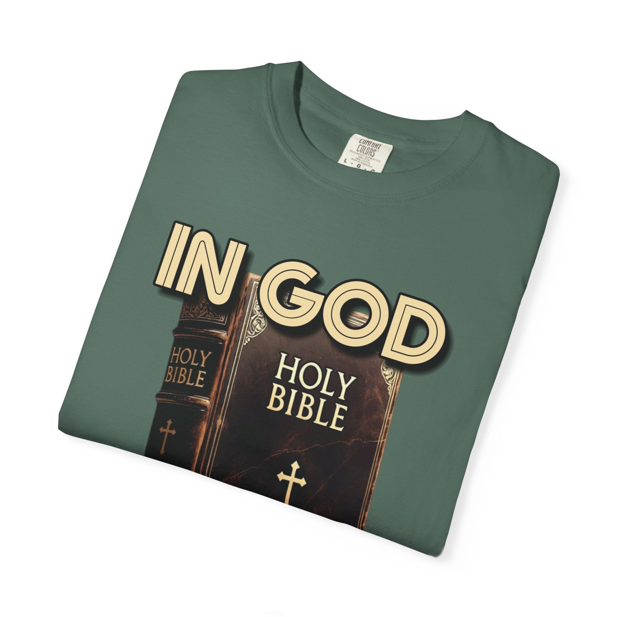 "In God We Trust" Faith Graphic Tee