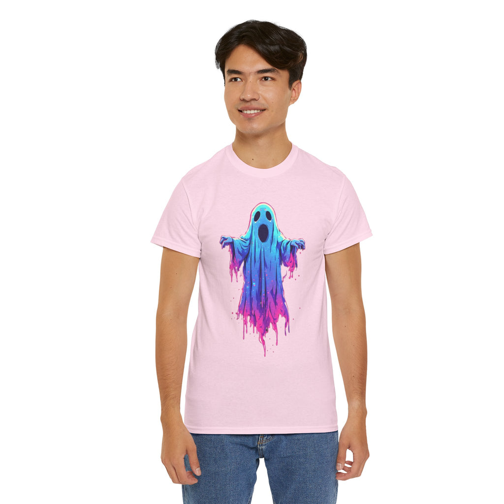 "Ghost Drip" Neon Ghost Graphic Tee