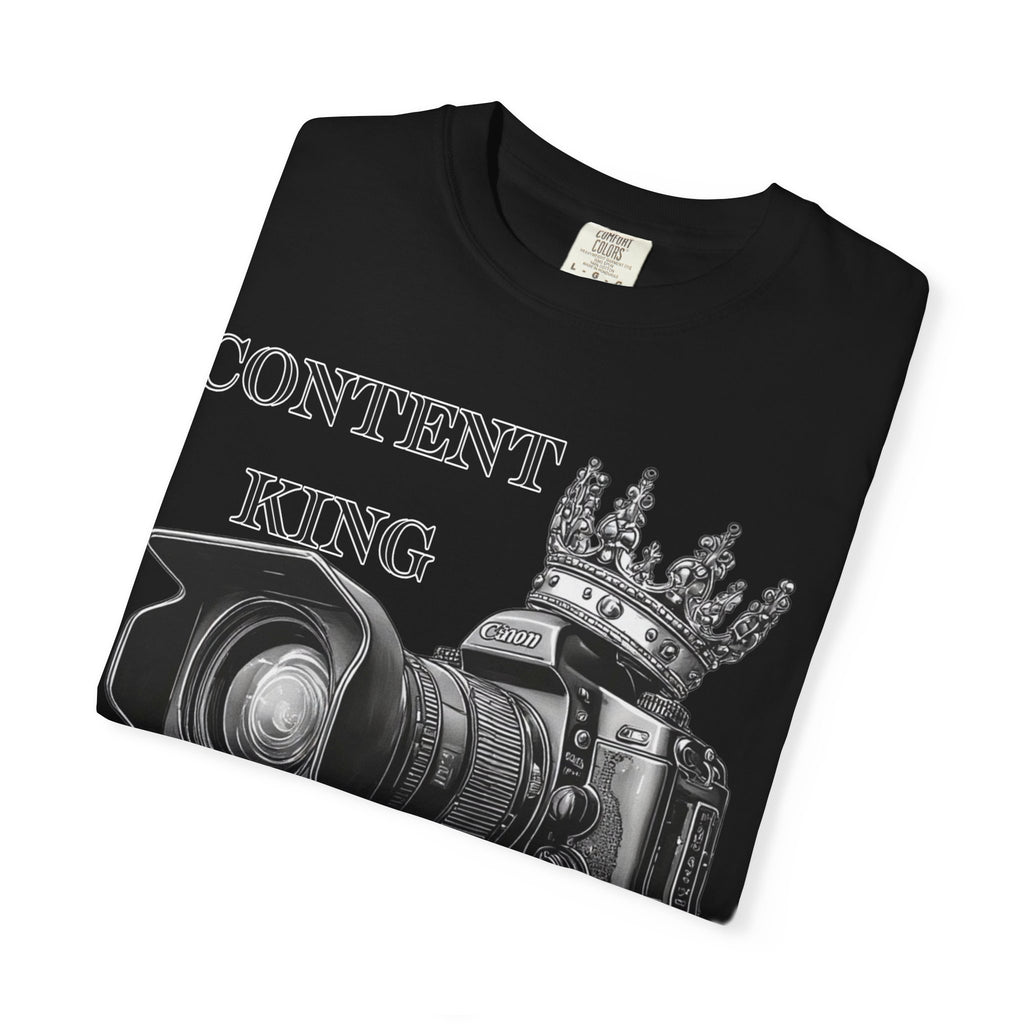 "Content King" Camera Graphic Tee