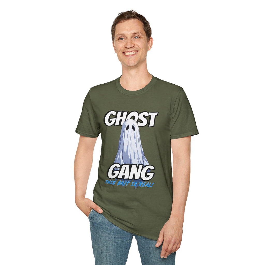 "GHOST GANG" This $hit Is Real Paranormal Graphic Tee
