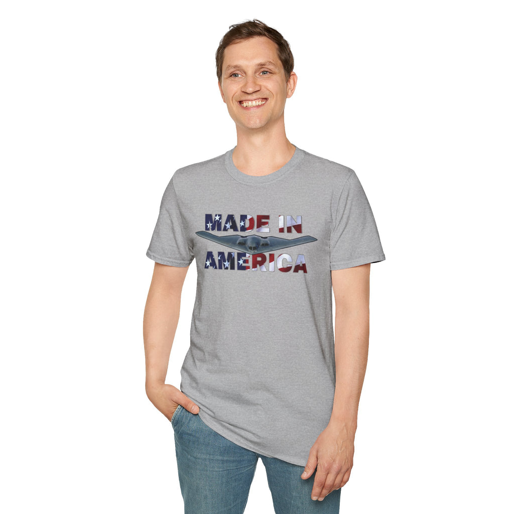 "Made In America" B2 Bomber America 250 Graphic Tee