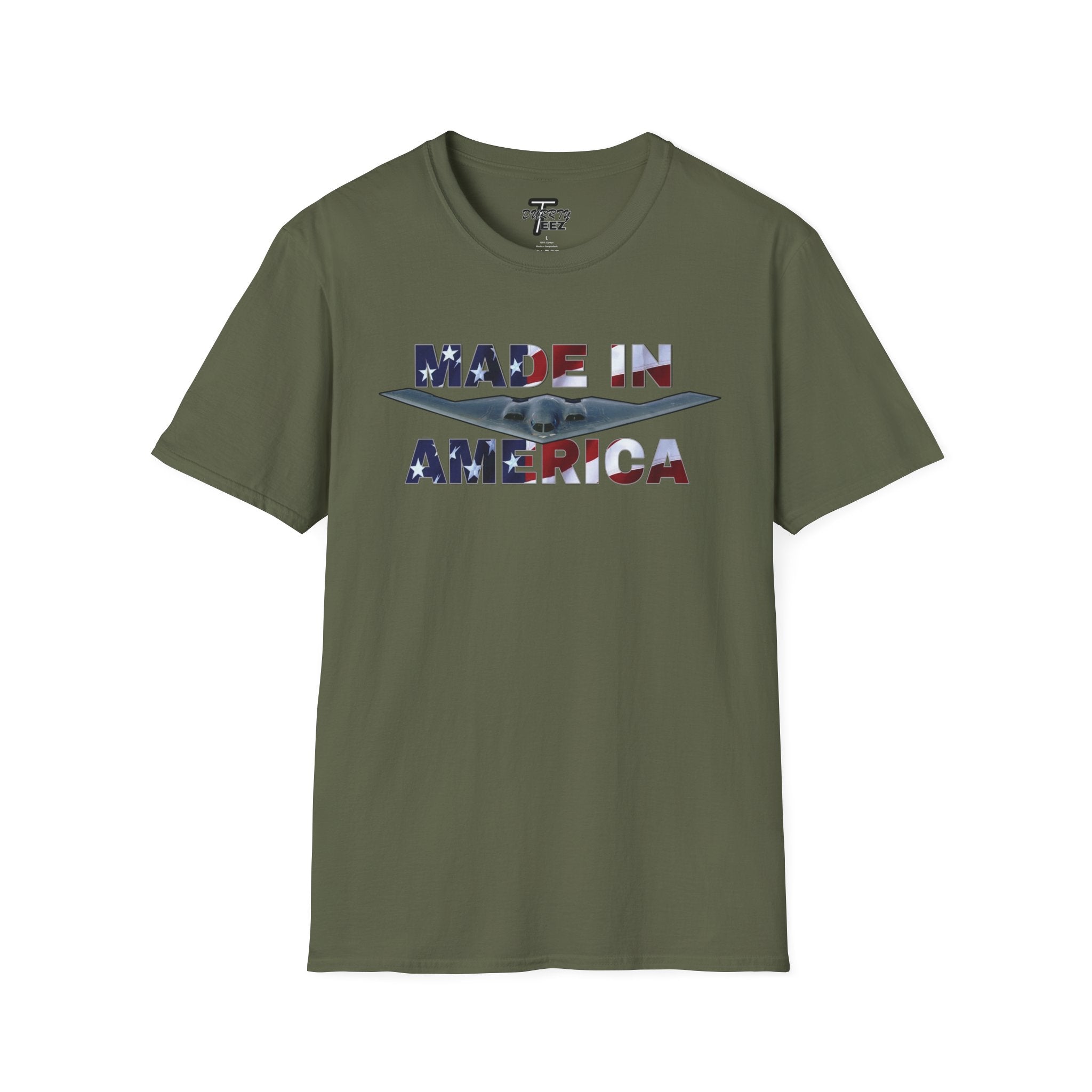 "Made In America" B2 Bomber America 250 Graphic Tee