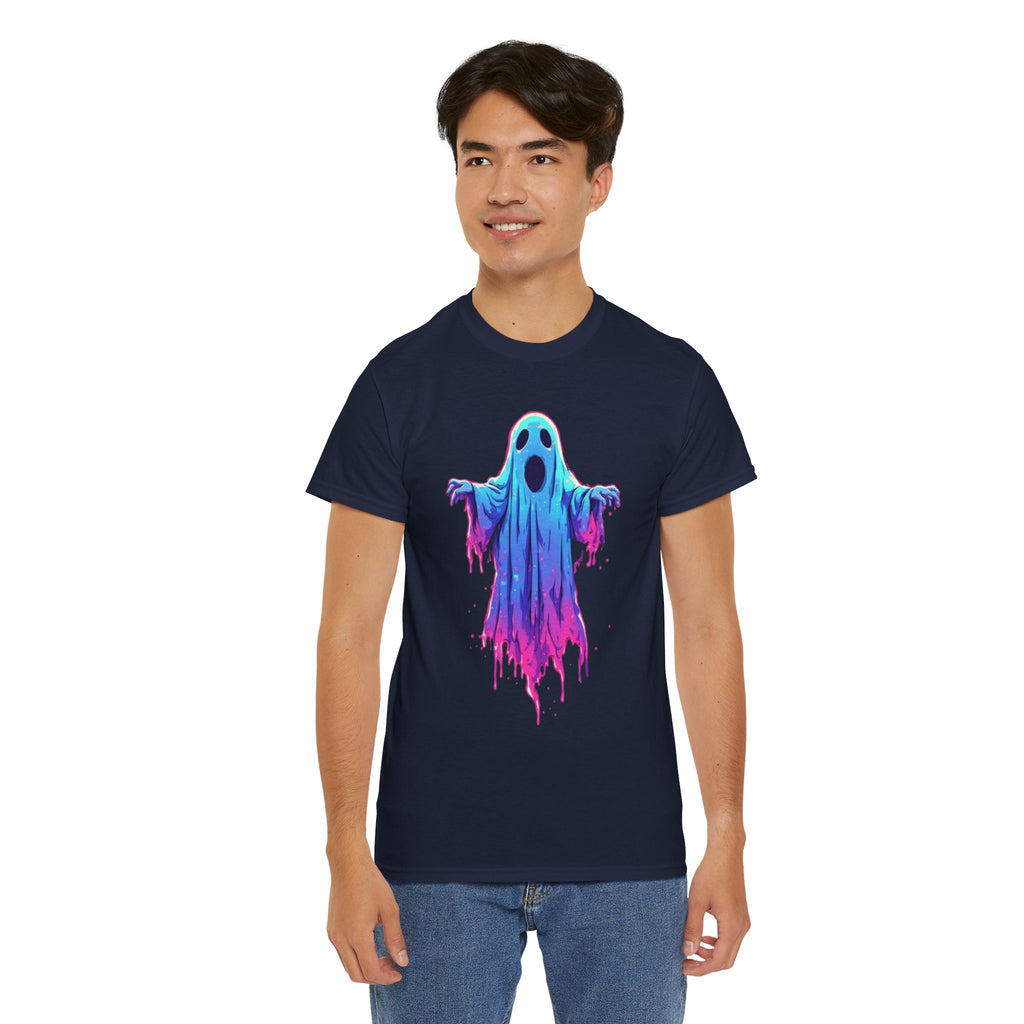 "Ghost Drip" Neon Ghost Graphic Tee