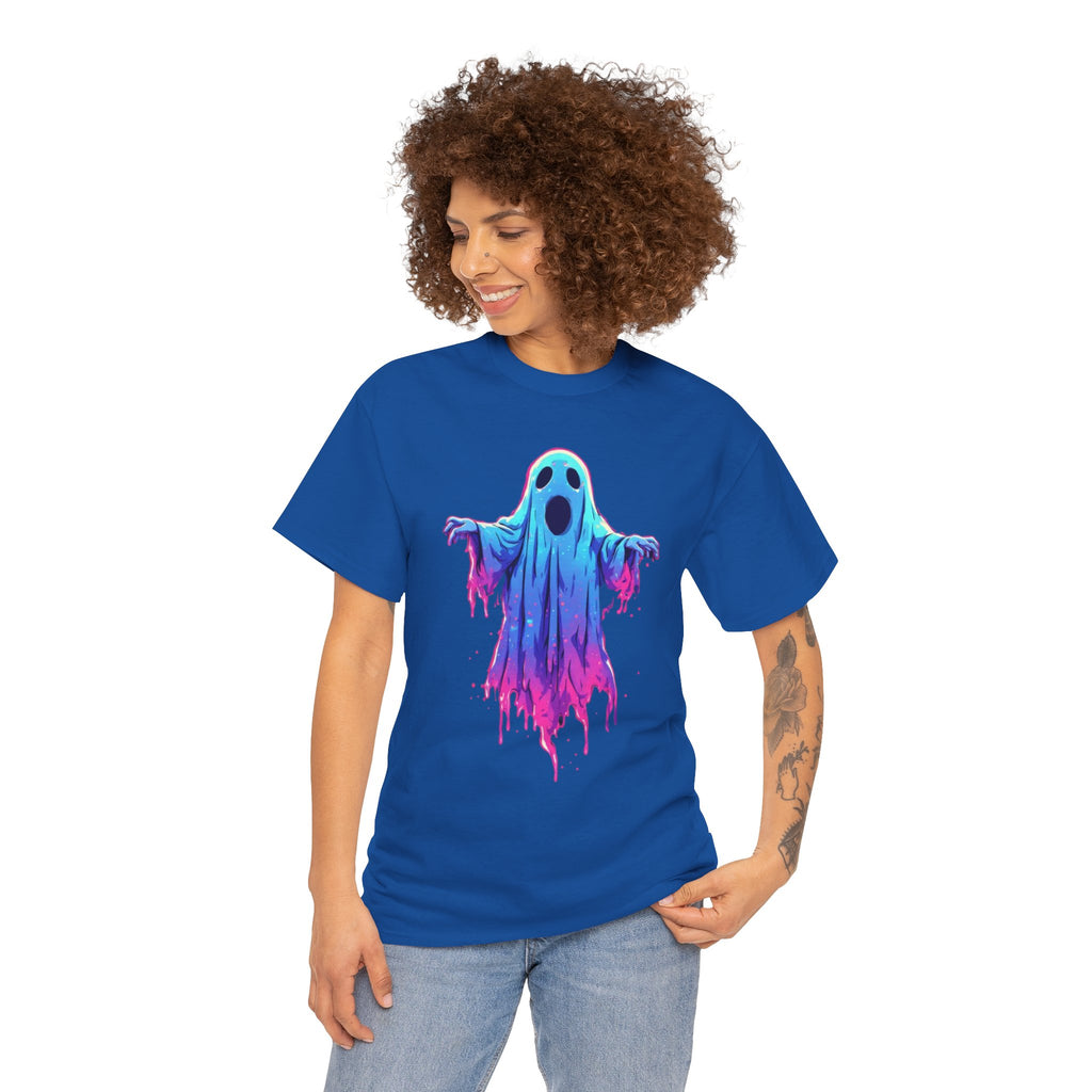 "Ghost Drip" Neon Ghost Graphic Tee