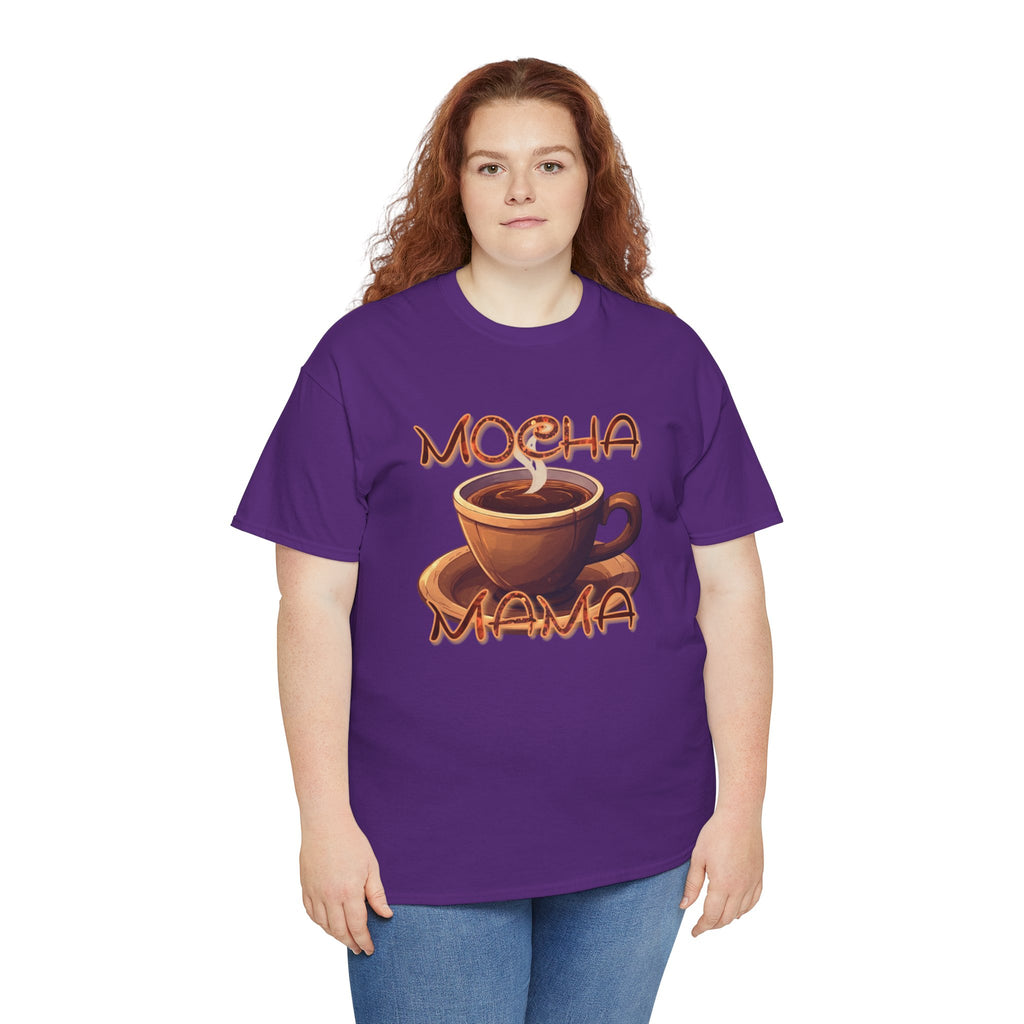 "Mocha Mama" — Coffee Lover Graphic Tee