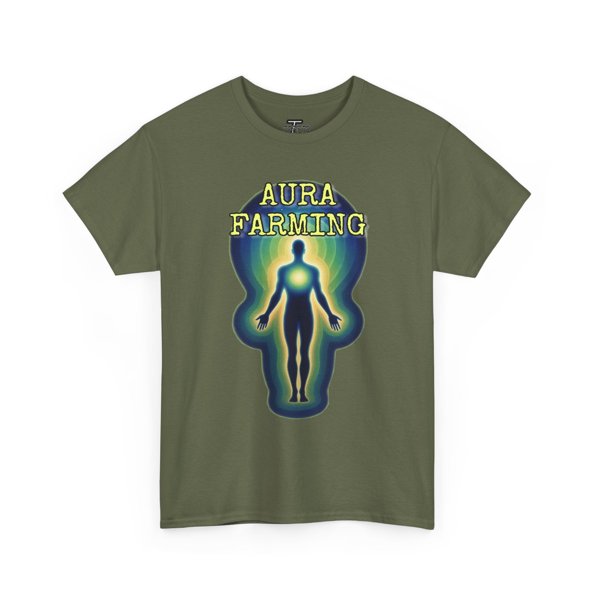 "Aura Farming" — Spiritual Energy Graphic Tee
