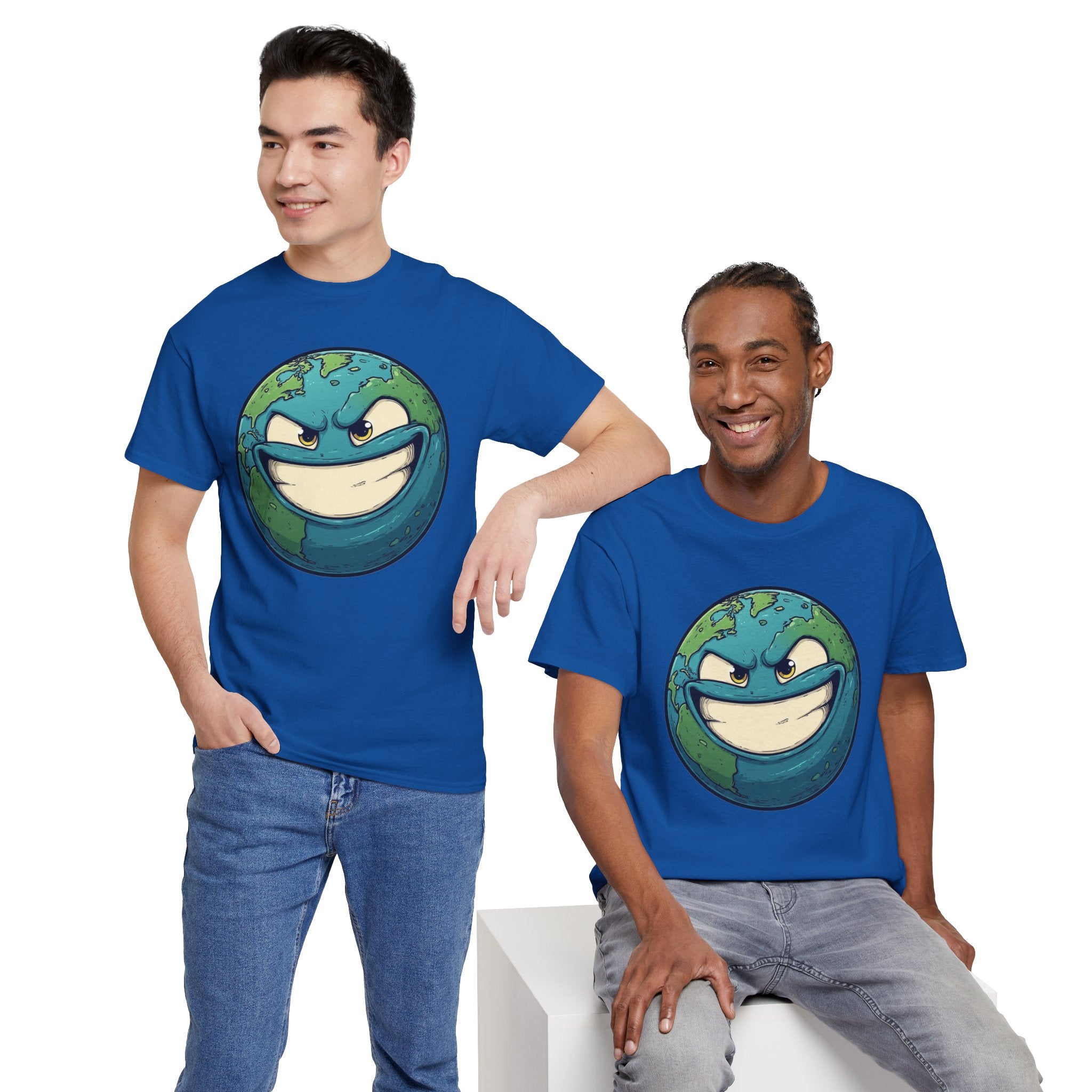 "Smirking Earth" Graphic Tee