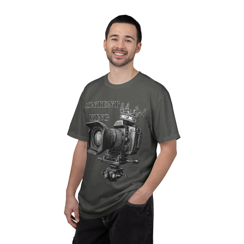 "Content King" Camera Graphic Tee