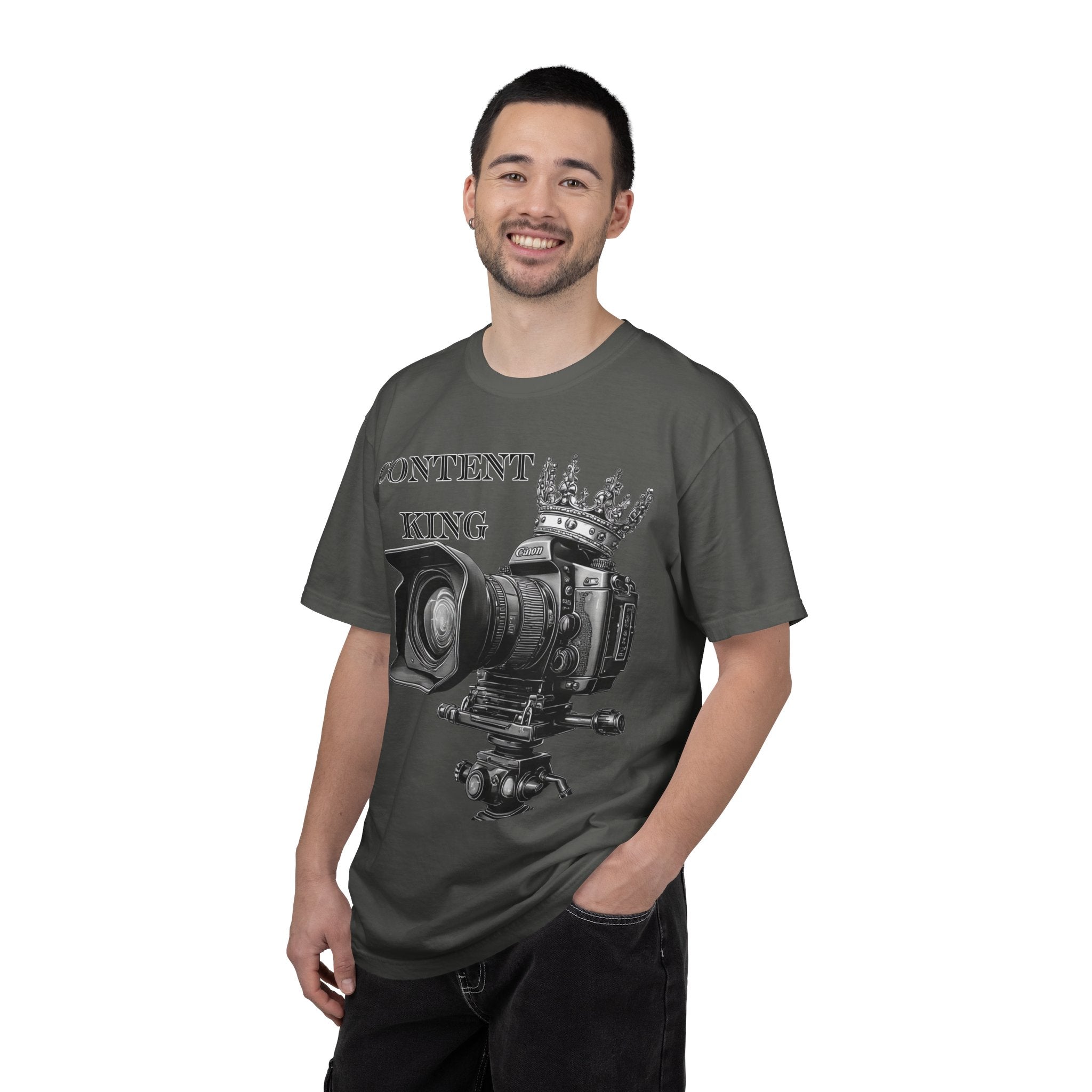 "Content King" Camera Graphic Tee
