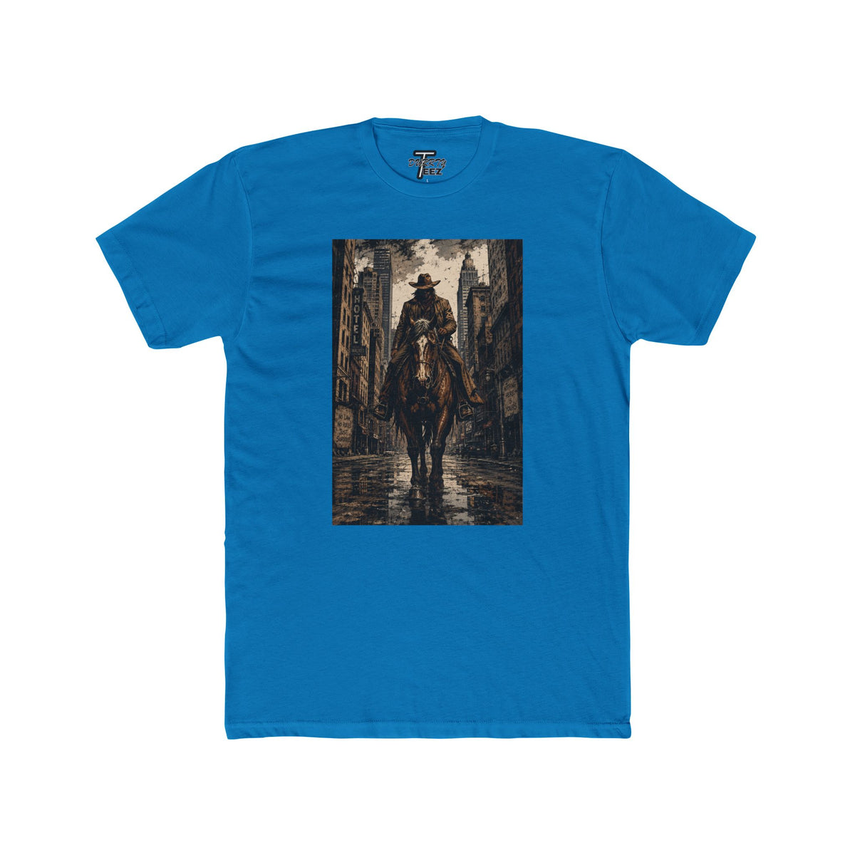 "Urban Cowboy" (No Words) Vintage Western Cowboy City Graphic Tee