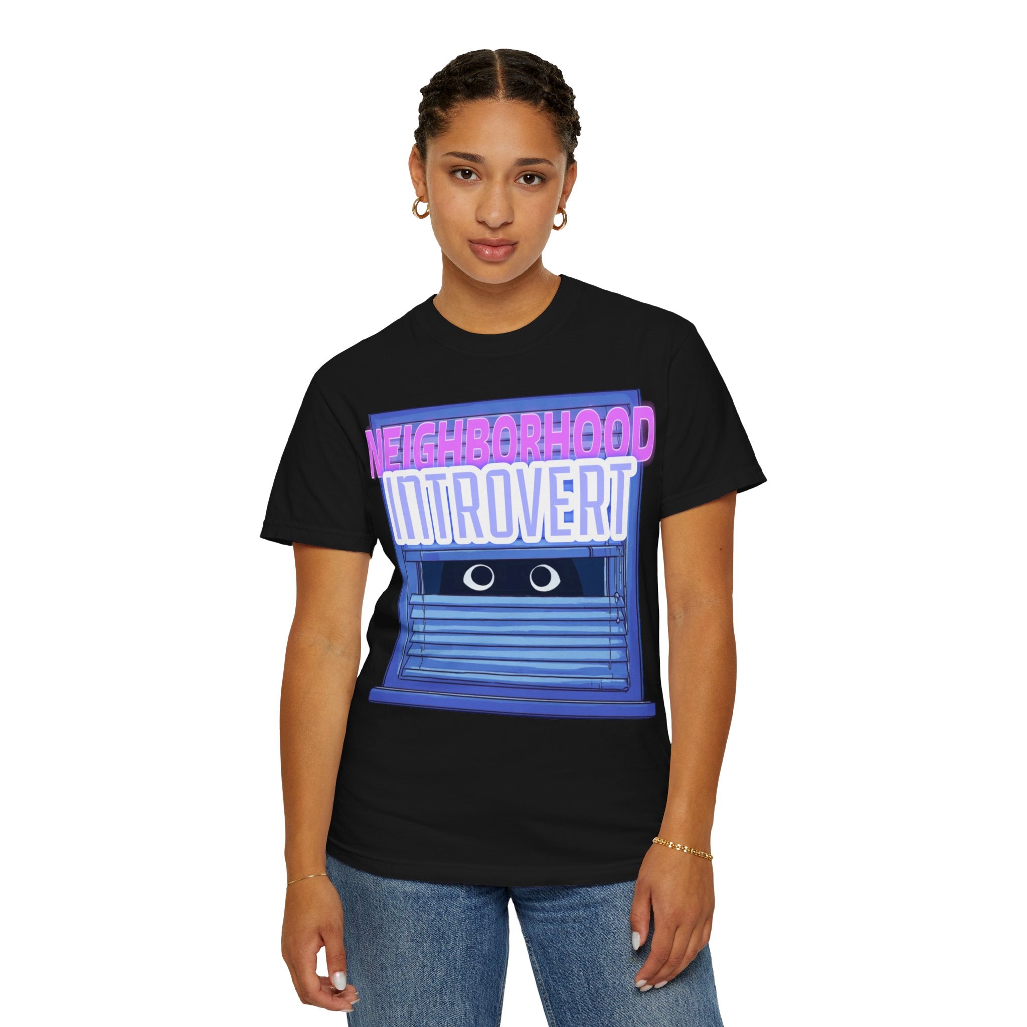 "Neighborhood Introvert" Graphic Tee V2