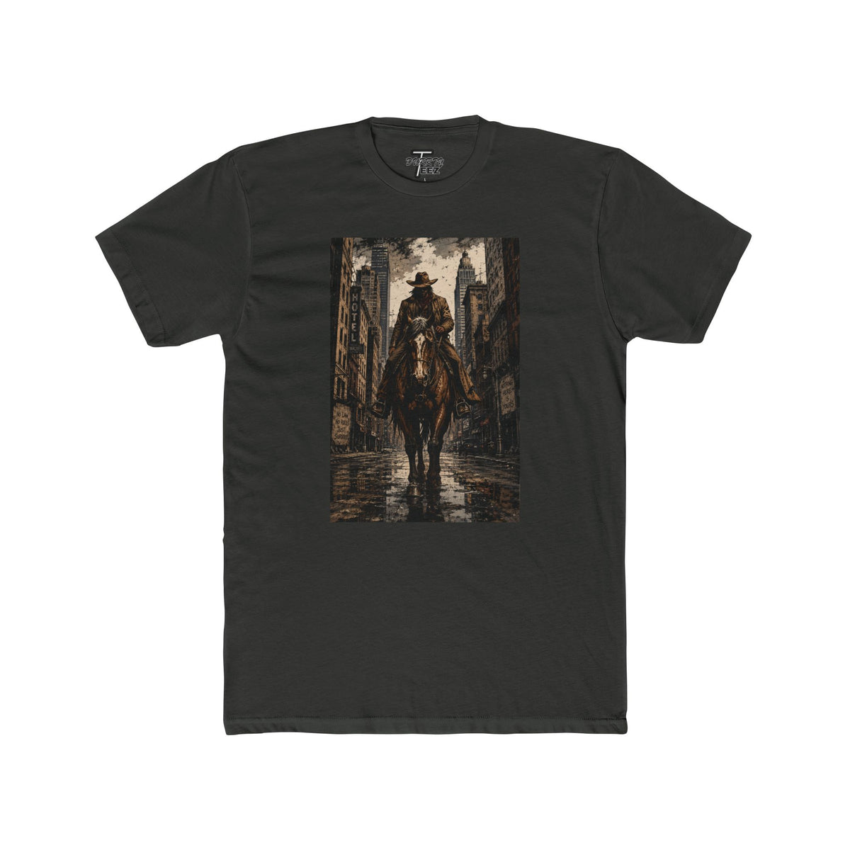 "Urban Cowboy" (No Words) Vintage Western Cowboy City Graphic Tee