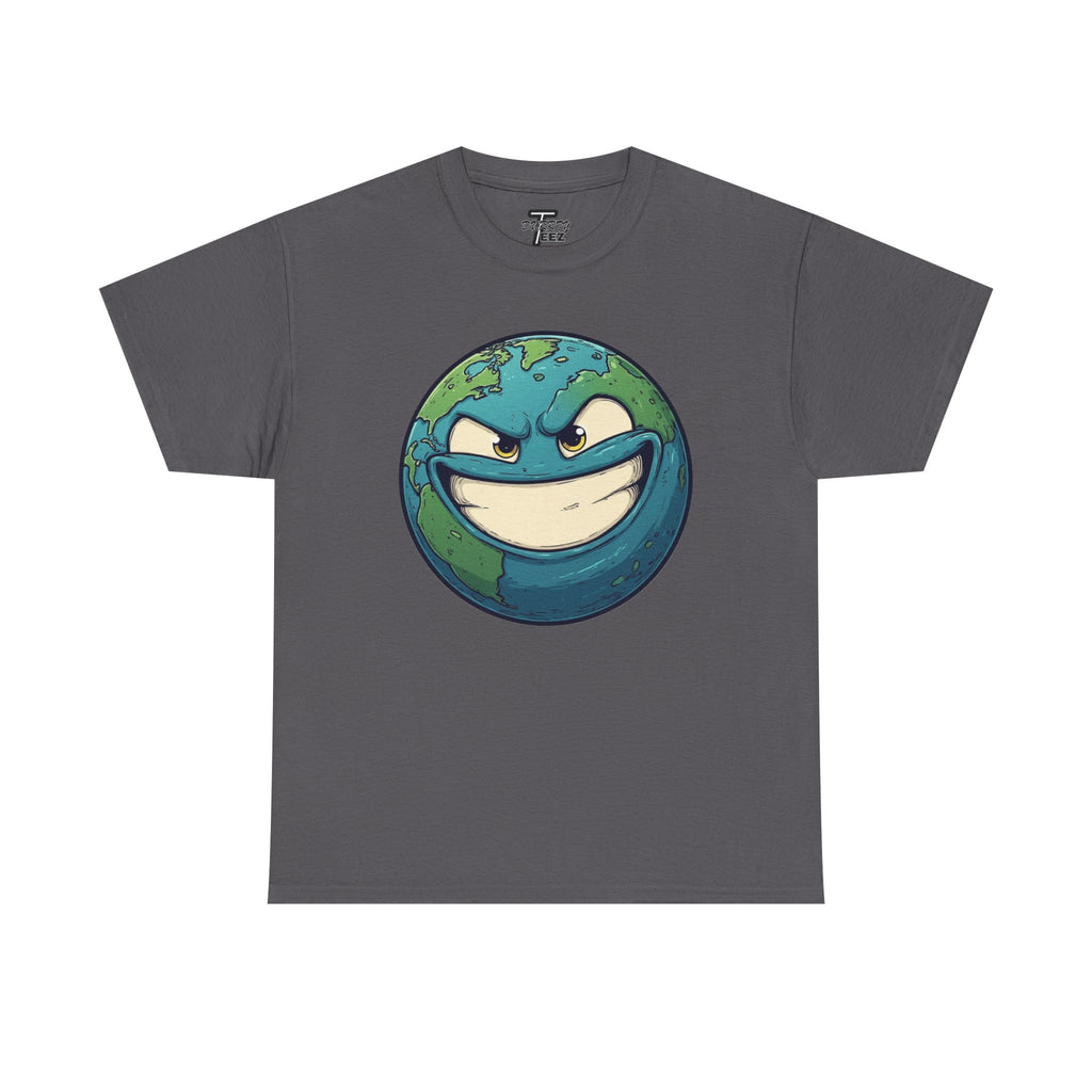 "Smirking Earth" Graphic Tee