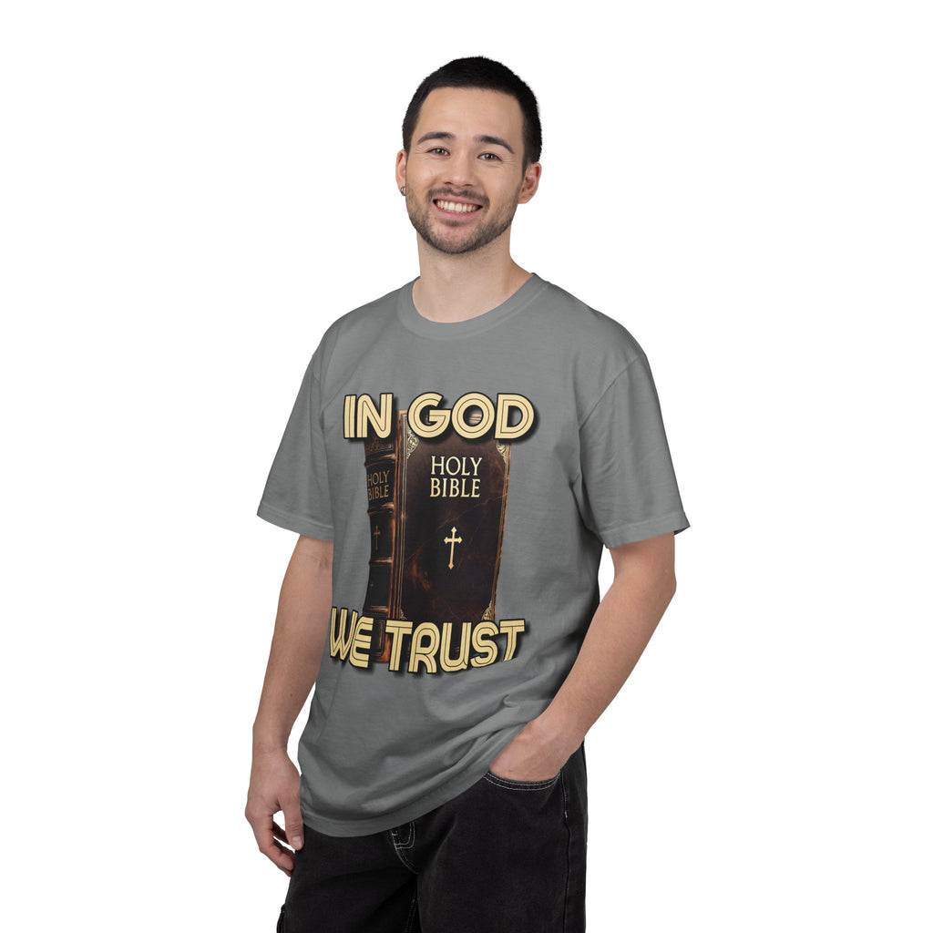 "In God We Trust" Faith Graphic Tee