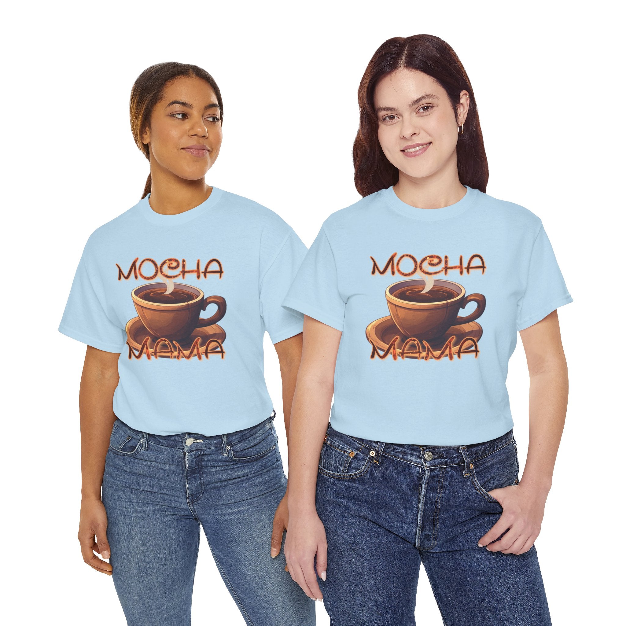 "Mocha Mama" — Coffee Lover Graphic Tee