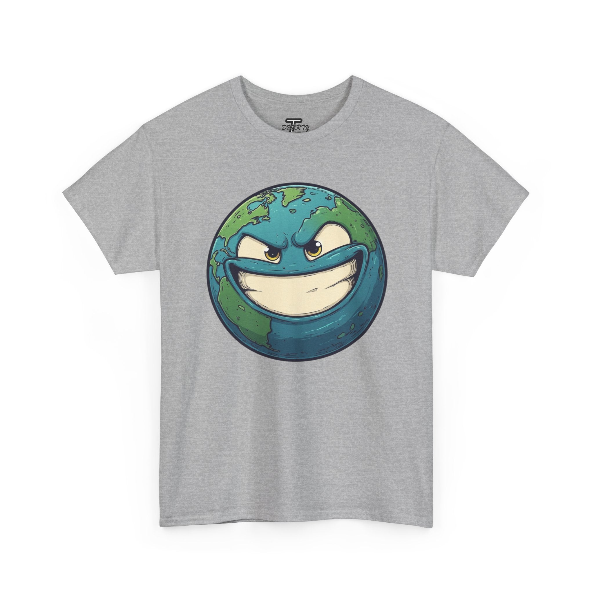 "Smirking Earth" Graphic Tee