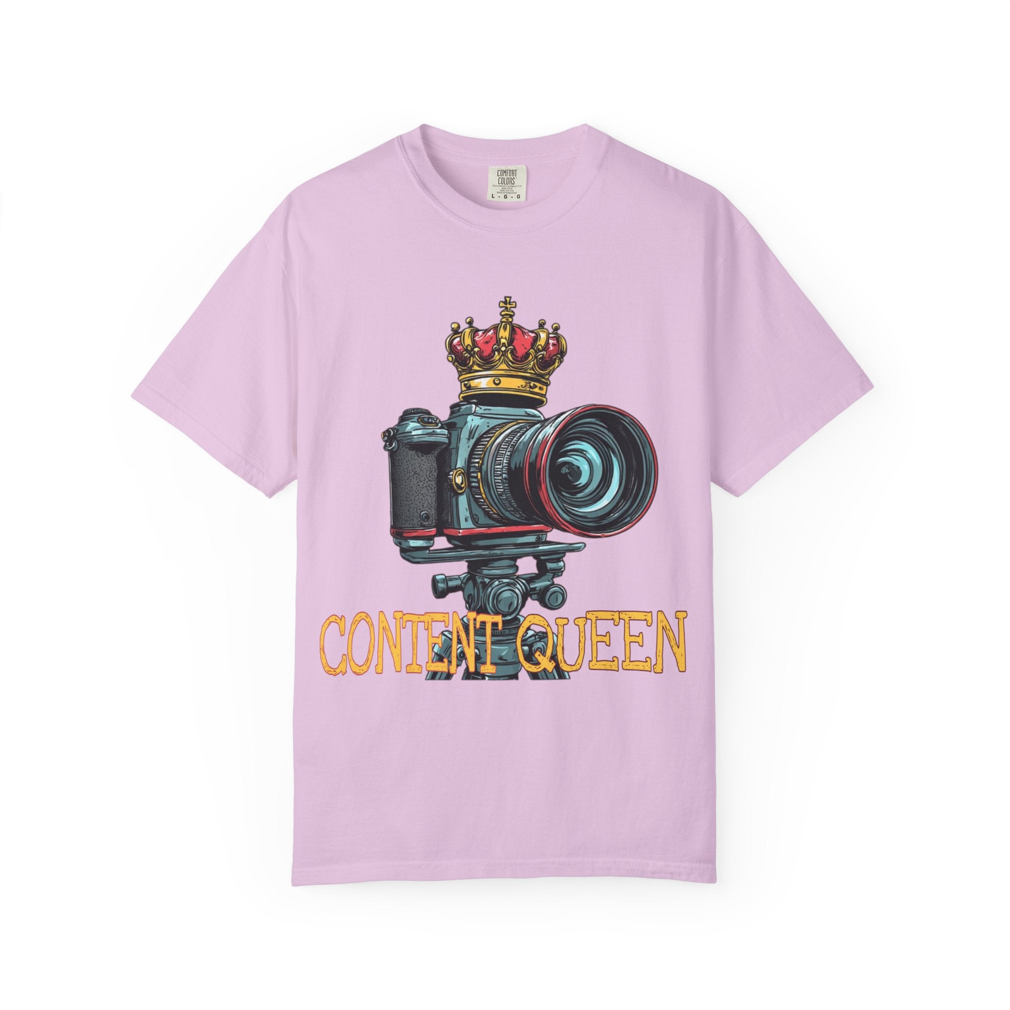 "Content Queen" Camera Graphic Tee
