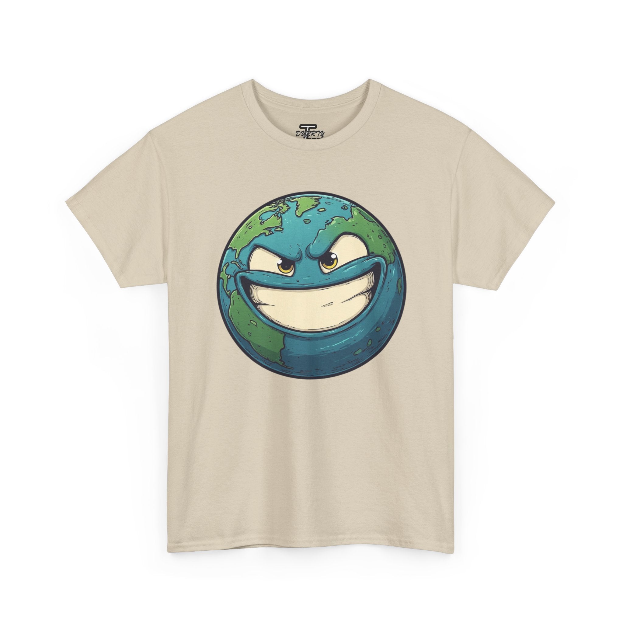 "Smirking Earth" Graphic Tee
