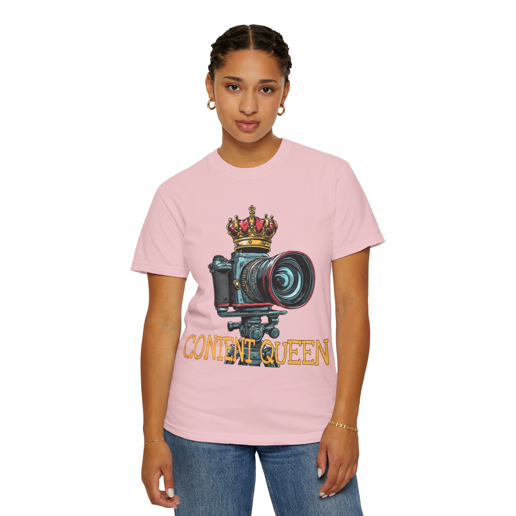 "Content Queen" Camera Graphic Tee