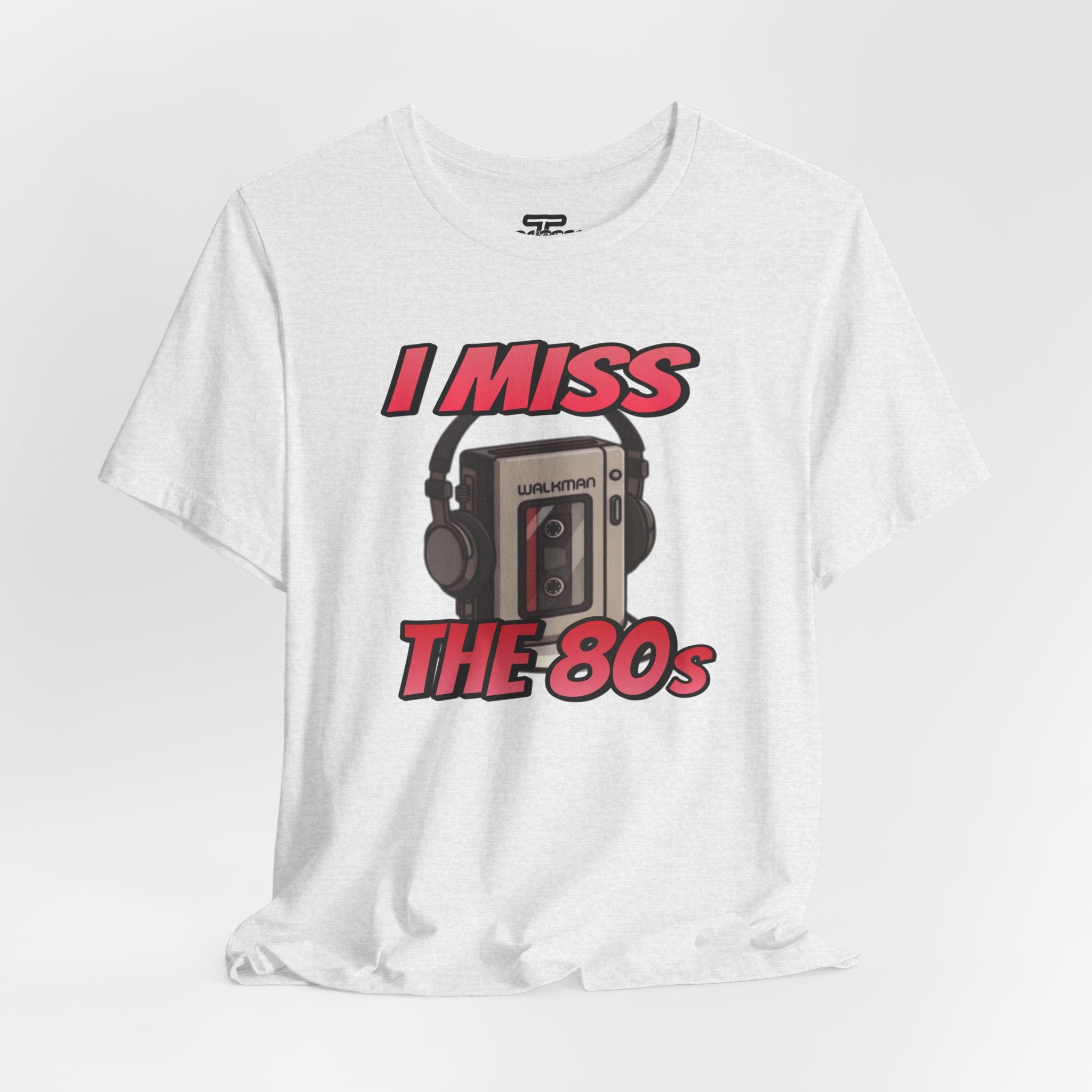 "I Miss the 80s" Retro Walkman Nostalgia Graphic Tee