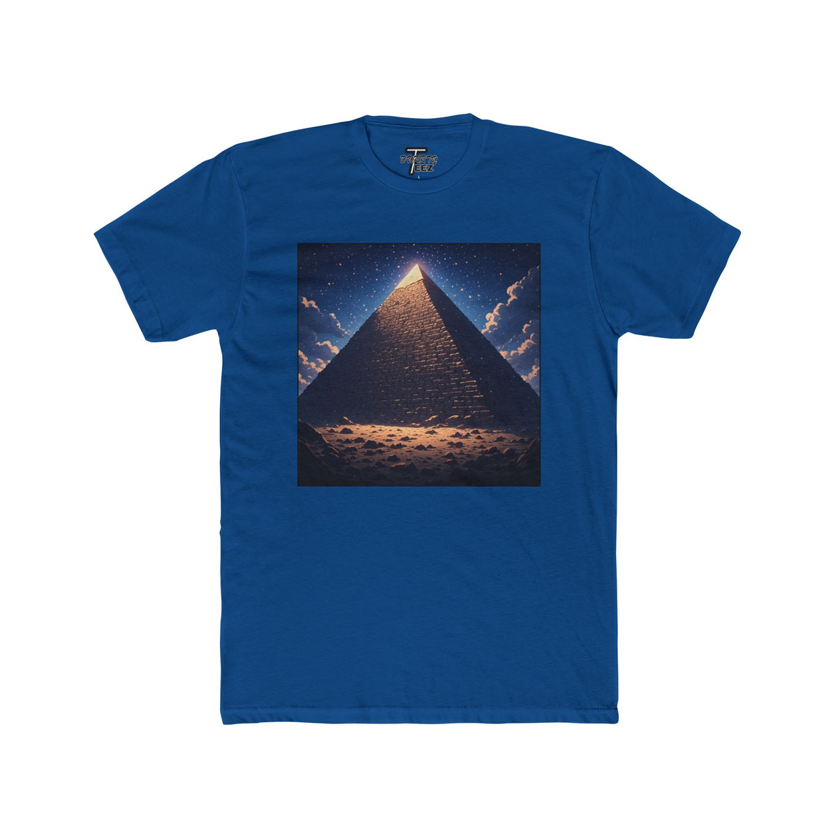 "Beautiful History" Pyramid At Night Graphic Tee