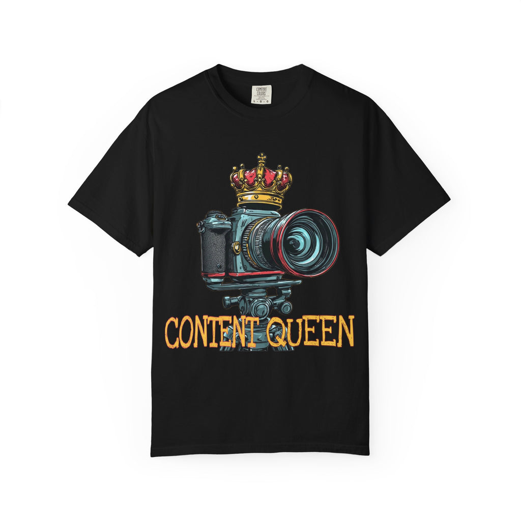 "Content Queen" Camera Graphic Tee