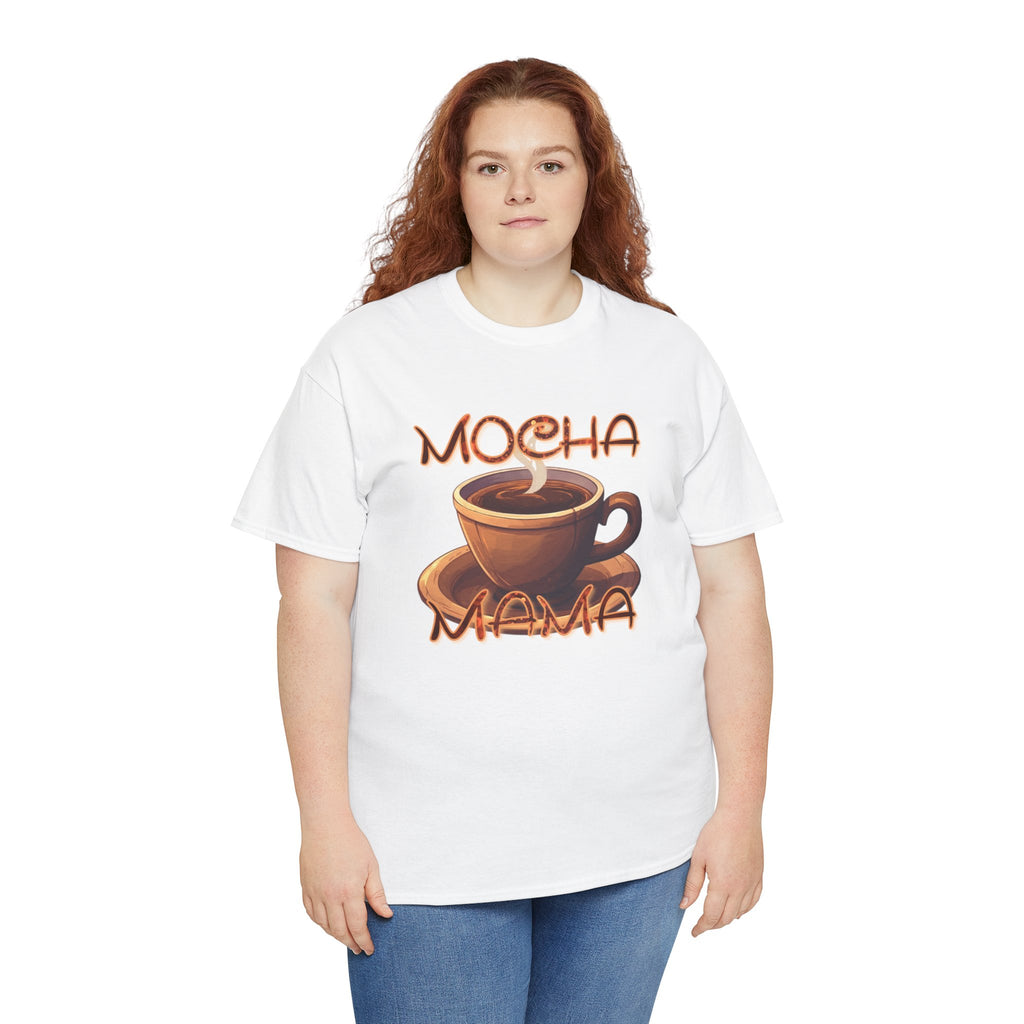 "Mocha Mama" — Coffee Lover Graphic Tee