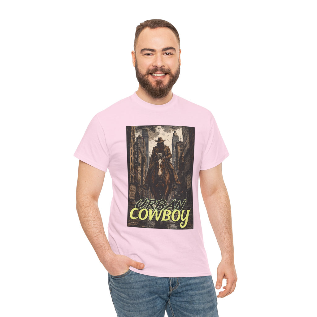 "Urban Cowboy" Retro City Cowboy Graphic Tee