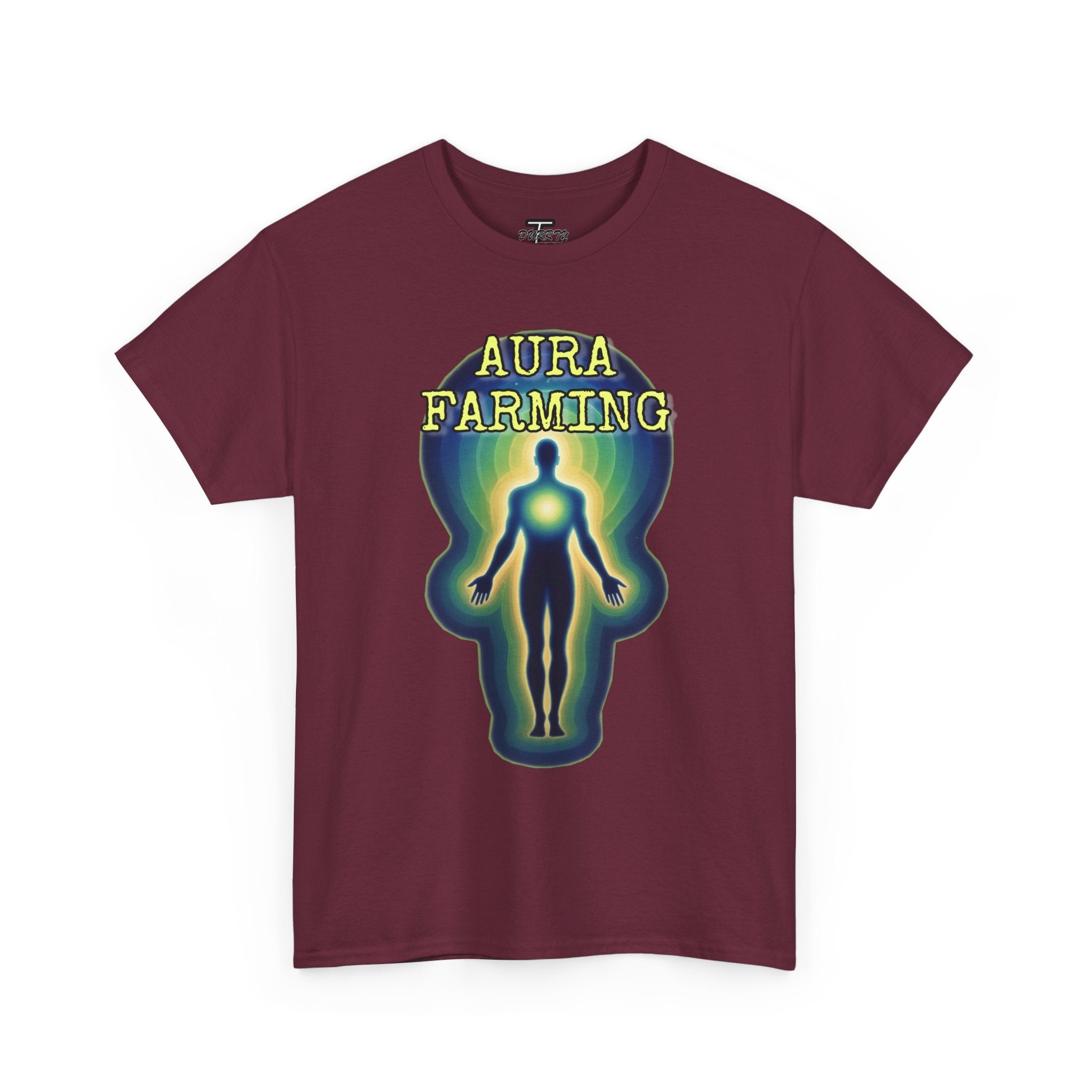 "Aura Farming" — Spiritual Energy Graphic Tee