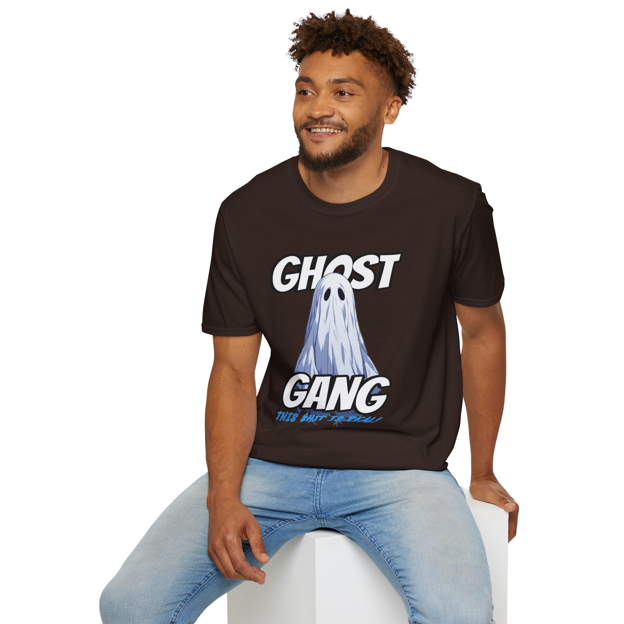 "GHOST GANG" This $hit Is Real Paranormal Graphic Tee