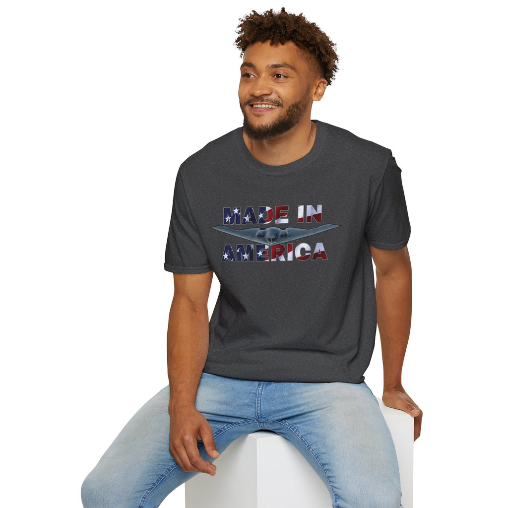 "Made In America" B2 Bomber America 250 Graphic Tee