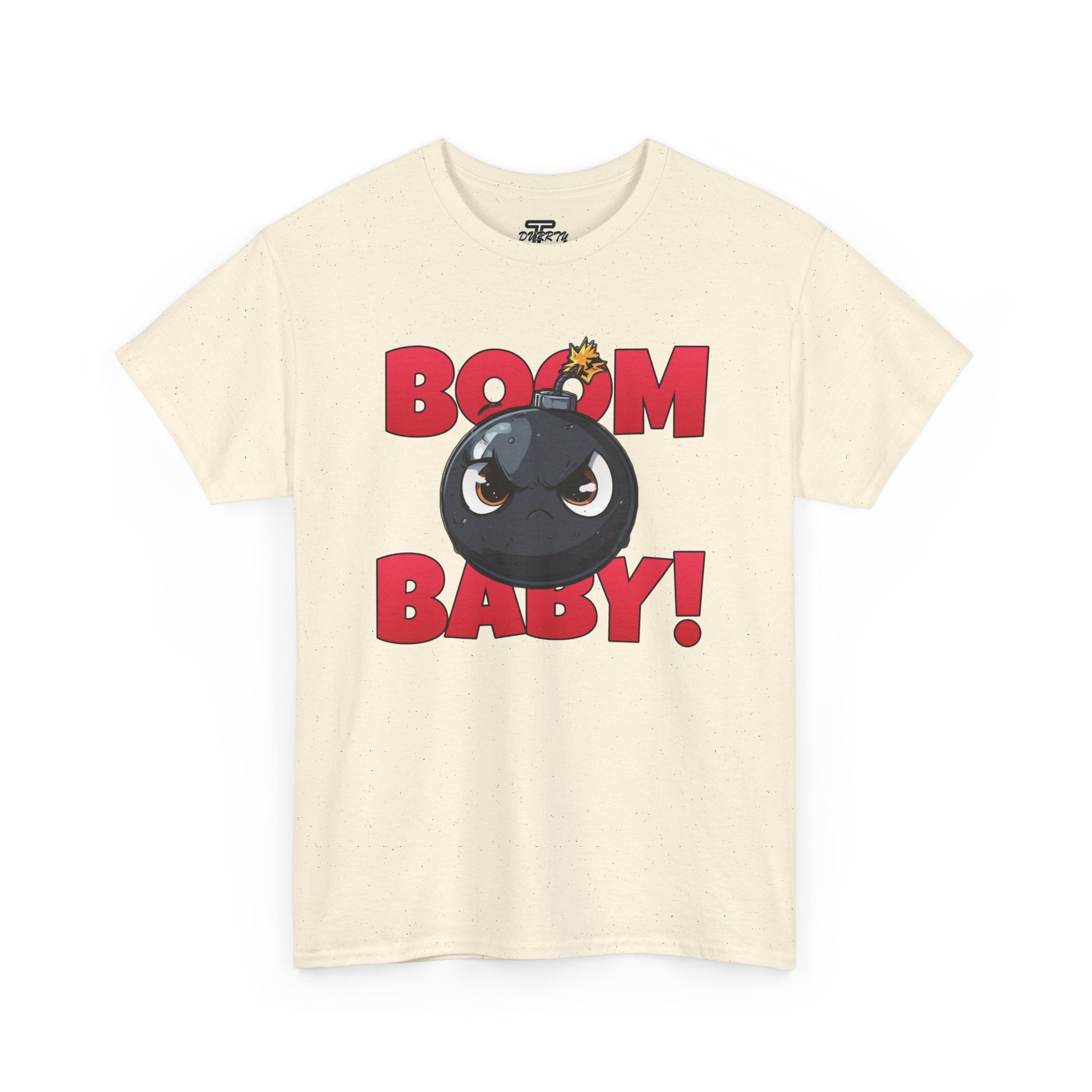 "Boom Baby!" Retro Cartoon Bomb Graphic Tee