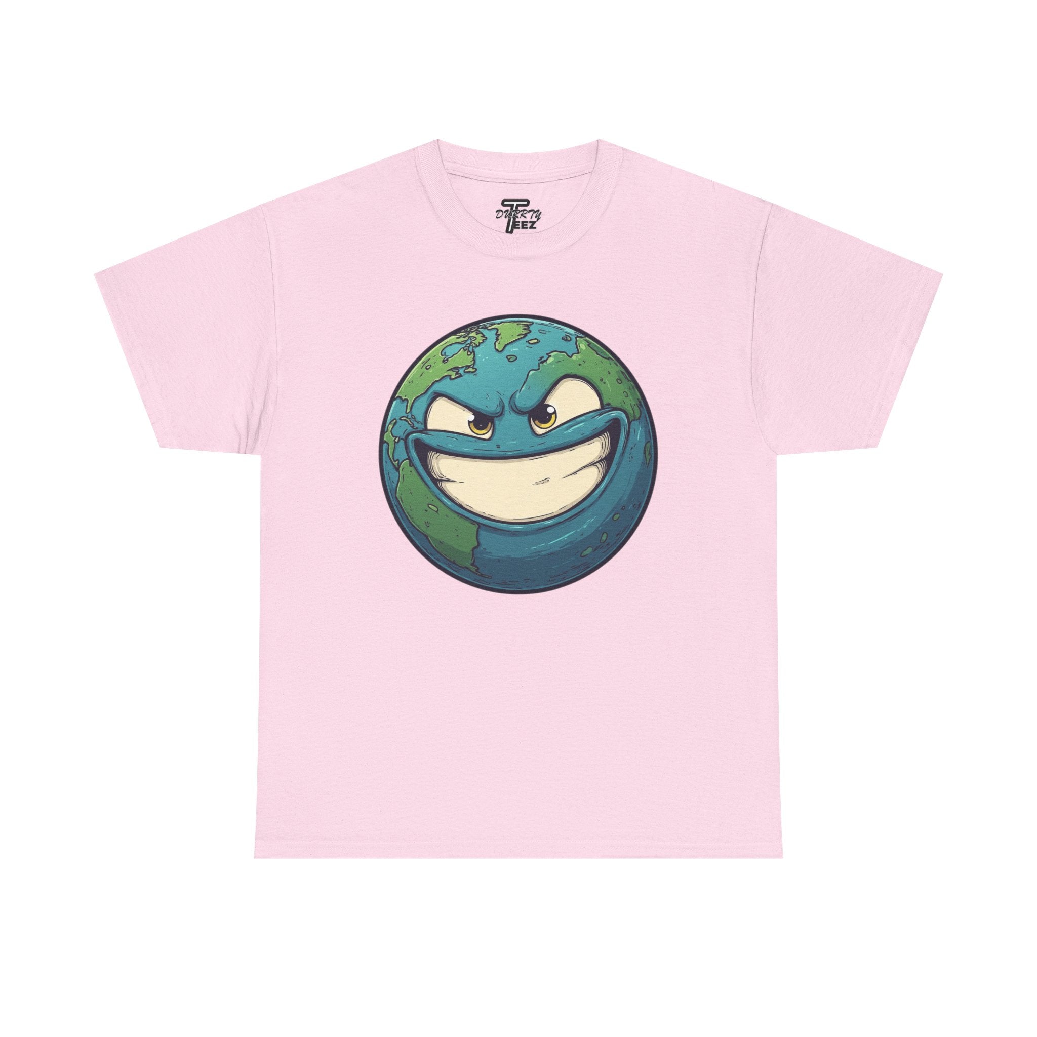 "Smirking Earth" Graphic Tee