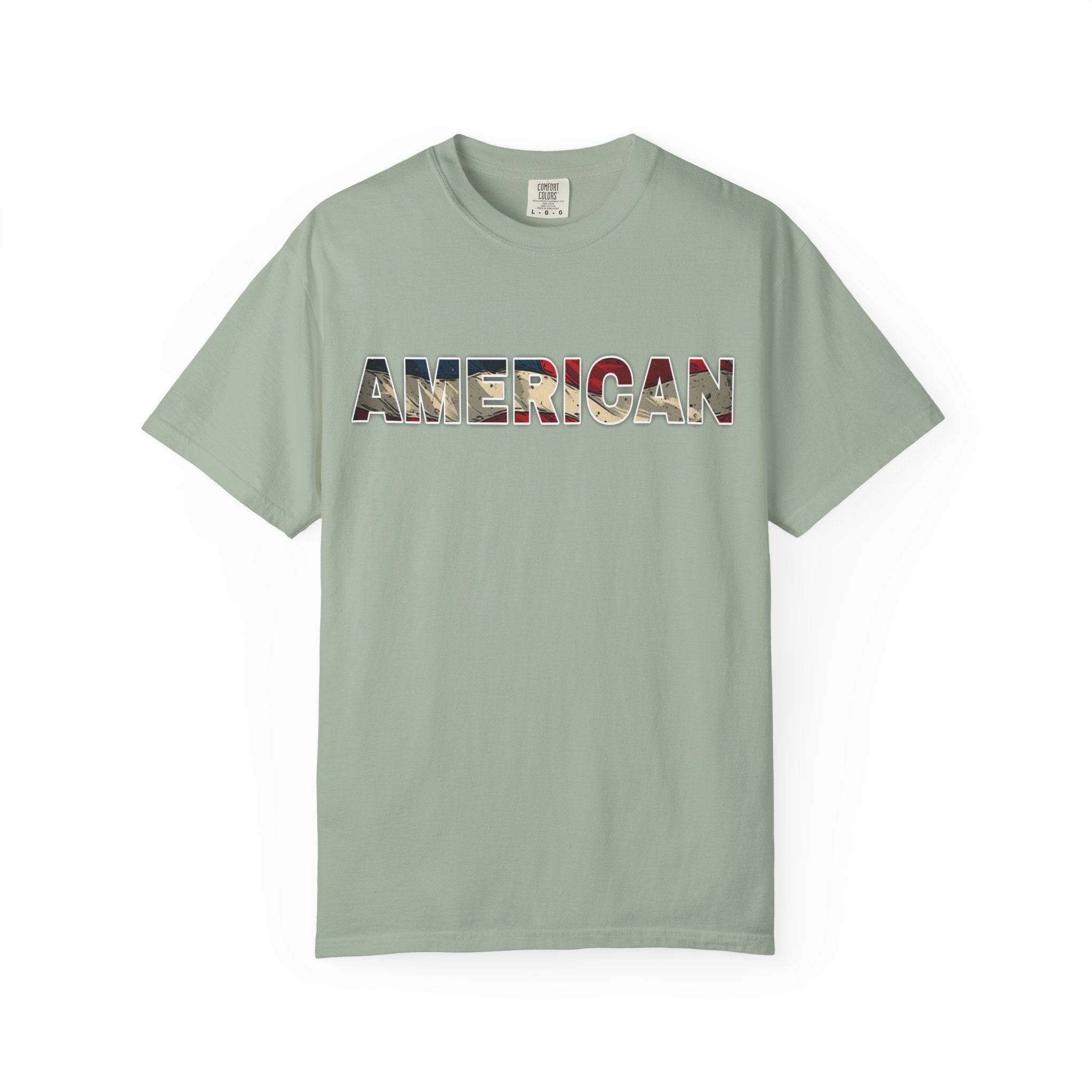 'AMERICAN' Patriotic Graphic Tee