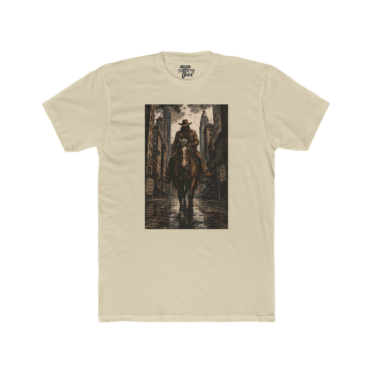 "Urban Cowboy" (No Words) Vintage Western Cowboy City Graphic Tee