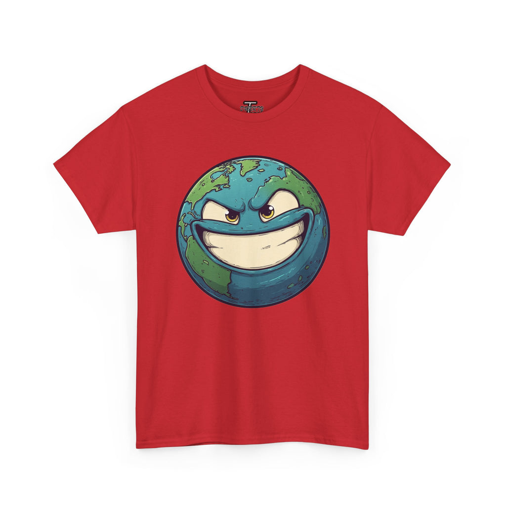 "Smirking Earth" Graphic Tee