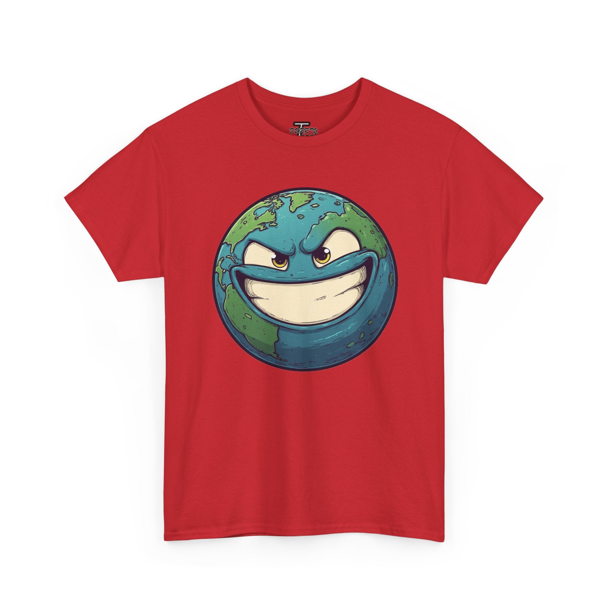 "Smirking Earth" Graphic Tee