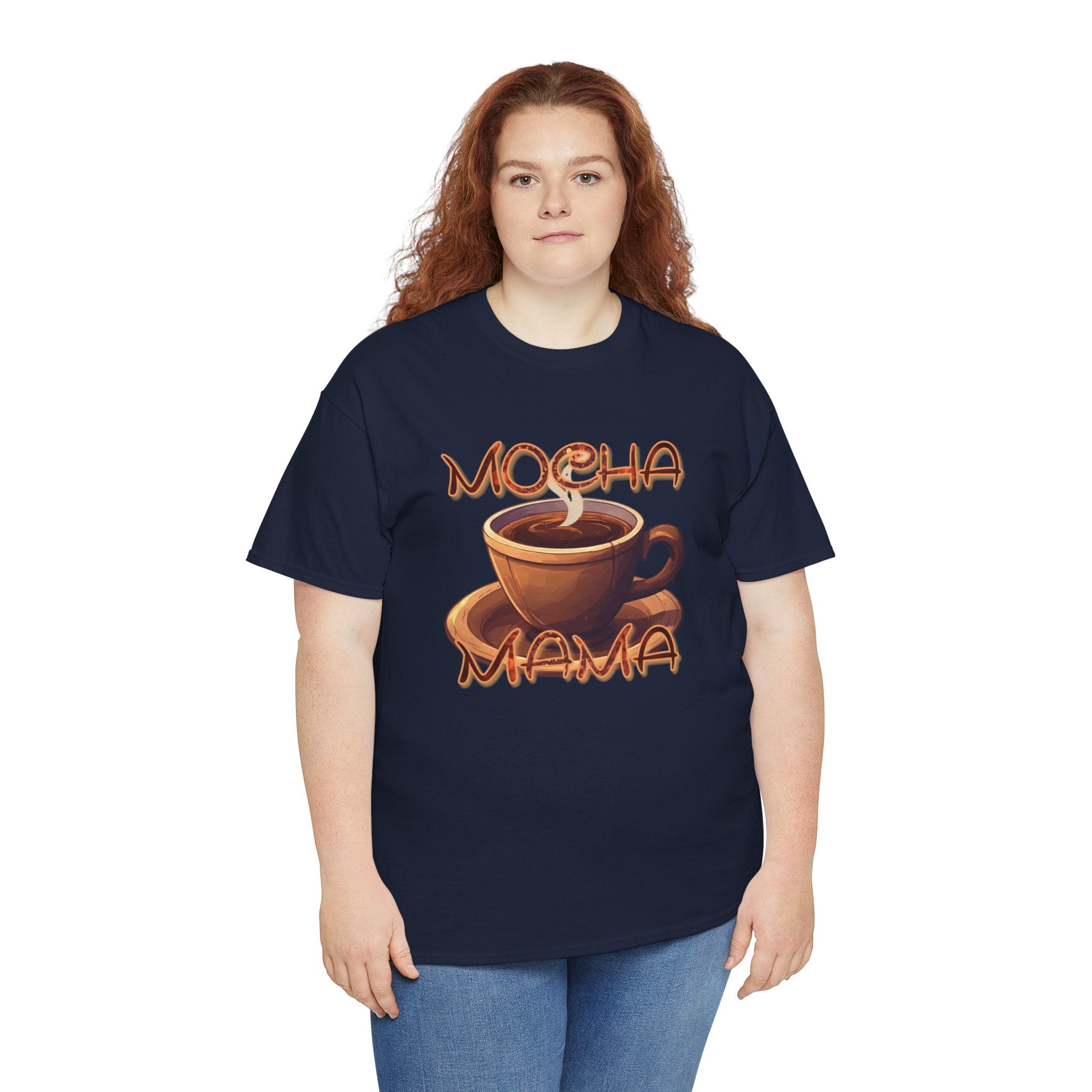 "Mocha Mama" — Coffee Lover Graphic Tee